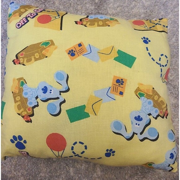Handmade Blue's Clues Small Pillow Vintage - Picture 2 of 2
